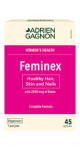 Feminex Healthy Hair Skin & Nails With 2,500mcg Biotin - 45 Caps - Adrien Gagnon