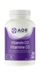 Vitamin D3 1,000iu - 120 V-Caps - AOR