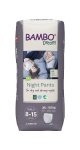 Dreamy Night Pants Large (Girls 8-15 Years) - 10 Pants - Bambo Nature