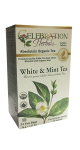 White & Mint Tea (Organic) - 24 Tea Bags