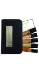 Essential Oil Roll-On (Citronella, Lemon, Orange, Patchouli DIY Empty Roll-On) + Vegan Leather Wallet - 5 x 10ml