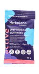 Pre-Workout Gummies (Sour Blue Raspberry) - 50g
