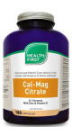 Cal - Mag Citrate 2:1 With Zinc + D - 180 Caps - Health First