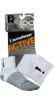 Active Socks (Quarter Height, White, SM) - 1 Pair