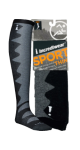 Thin Sport Socks (Knee High, Black, Med) - 1 Pair
