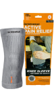 Unisex Knee Sleeve (Grey, LG) - 1 Sleeve
