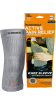 Unisex Knee Sleeve (Grey, Med) - 1 Sleeve