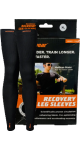 Unisex Pair Of Leg Sleeves (Black, XL) - 2 Sleeves