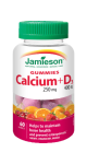 Calcium And Vitamin D Gummies - 60 Gummies