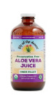 Aloe Vera Juice (Inner Fillet Glass Bottle) 100% Preservative Free (Glass Bottle) - 946ml