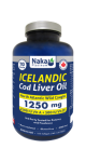 Icelandic Cod Liver Oil 1250mg - 160 Softgels