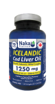 Icelandic Cod Liver Oil 1250mg - 80 Softgels