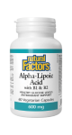 Alpha-Lipoic Acid 600mg With B-1 & B-2 - 60 V-Caps