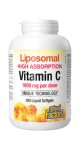Liposomal High Absorption Vitamin C 1,000mg - 180 Liquid Softgels