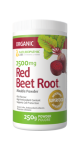 Red Beet Root Powder 2500mg (Organic) - 250g