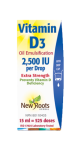 Vitamin D3 2,500iu Extra Strength - 15ml