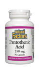 Pantothenic Acid 250mg - 90 Caps
