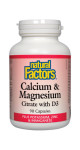 Calcium & Magnesium Citrate With D3 - 90 Caps