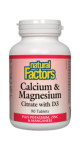 Calcium & Magnesium Citrate With D3 - 90 Tabs