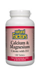 Calcium & Magnesium Citrate With D3 - 180 Tabs