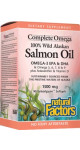 CompleteOmega Salmon Oil 1300mg - 90 Clear Enteric Softgels