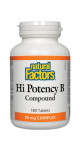 Hi Potency B Compound 50mg - 180 Tabs