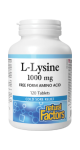 L-Lysine 1,000mg - 120 Tabs
