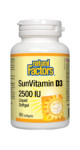SunVitamin D3 2,500iu - 90 Softgels