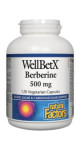 WellBetX Berberine 500mg - 120 V-Caps
