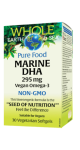 Whole Earth & Sea Pure Food  Marine DHA Vegan Omega-3 - 30 Veggie Softgels