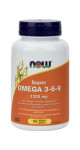 Super Omega 3 - 6 - 9 1200mg - 90 Softgels - Now