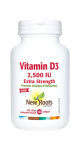 Vitamin D3 2,500iu Extra Strength - 180 Softgels