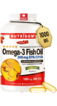 Omega-3 Fish Oil 1000mg - 300 Softgels