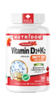 Vitamin D3 + K2 With MCT Oil - 300 Softgels