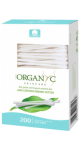 Organic Cotton Swabs - 200 Pieces