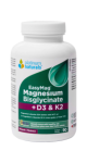 EasyMag Magnesium Bisglycinate + D3 & K2 - 90 Softgels 