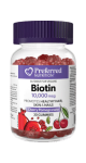 Biotin 10,000mcg (Cherry Pomegranate) - 30 Gummies