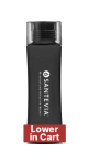 Tritan Water Bottle (Black) - 600ml - Santevia Systems