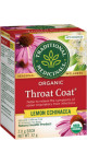 Organic Throat Coat Tea (Lemon Echinacea) - 16 Tea Bags