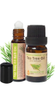Tea Tree Oil (Roll-On) - 10ml + Tea Tree Oil - 10ml