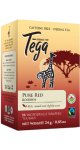 Pure Red Rooibos Premium Herbal Tea (Certified Organic Fair-Trade) - 16 Tea Bags