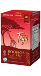 Rooibos Pure Red Premium Herbal Tea (Certified Organic Fair-Trade) - 40 Tea Bags