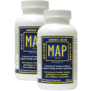 Master Amino Acid Pattern (MAP) Dietary Supplement 1,000mg - 120 + 120 Tabs (2 For Deal)