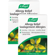 Allergy Relief - 120 + 120 Tabs (2 For Deal) 