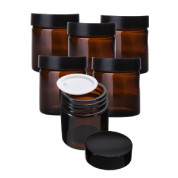 DIY Amber Cream Jars - 6 x 20ml