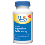 High Potency Magnesium Oxide 835mg - 90 Tabs
