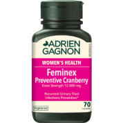 Feminex Preventive Cranberry Extra Strength 12,500mg - 70 Caps