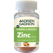 Zinc 25mg (Sugar Free Peach) - 30 Gummies