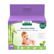Bamboo Baby Wipes - 3 x 80 Wipes