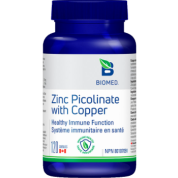 Zinc Picolinate With Copper - 120 Caps